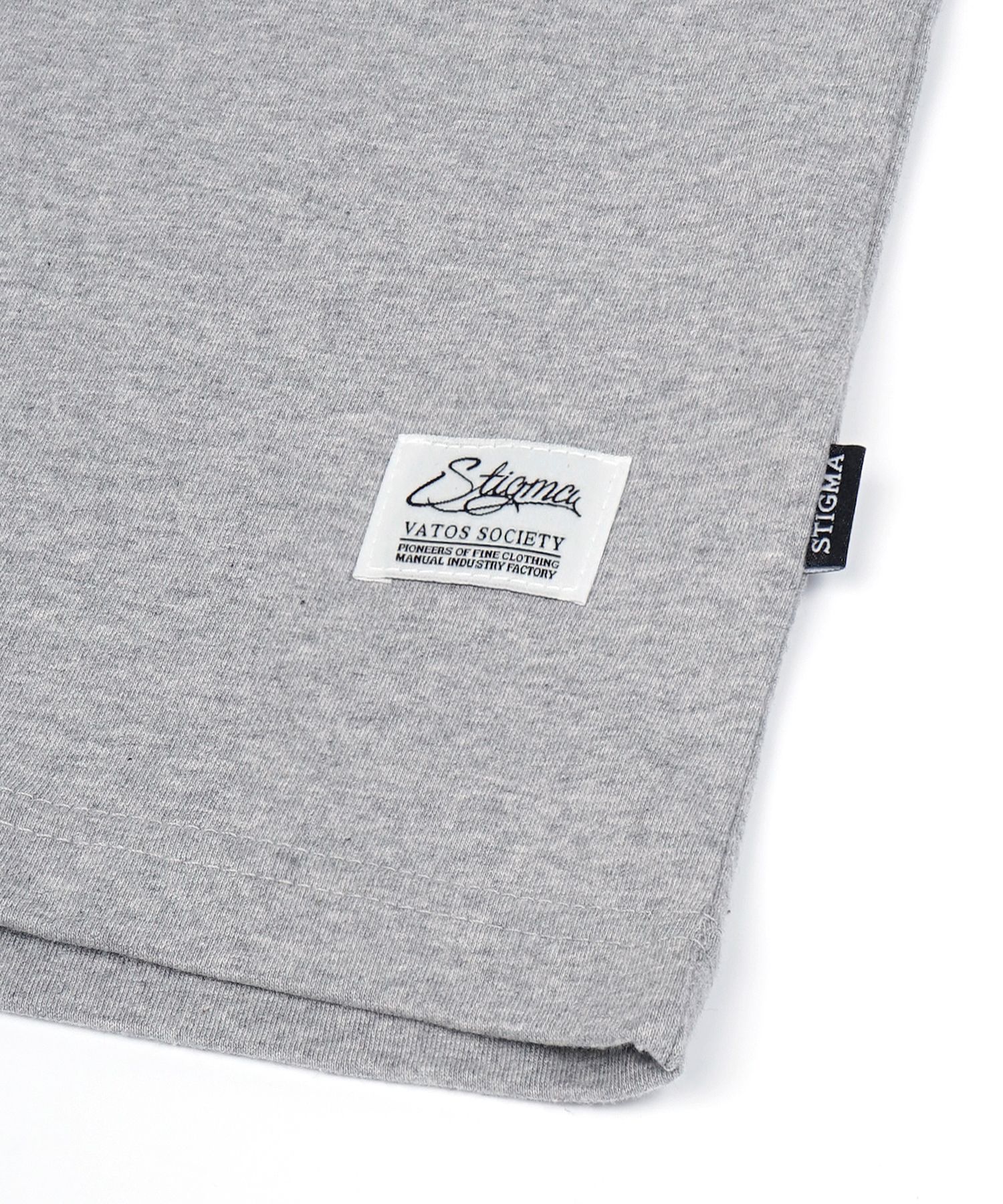 MUSINSA | STIGMA COMPTON BEAR T-SHIRTS GREY