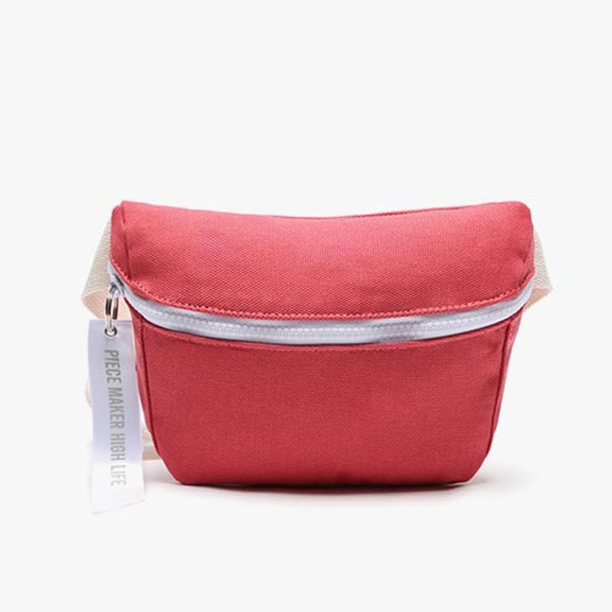 피스메이커(PIECE MAKER) ALICE CANVAS WAIST BAG (PINK)