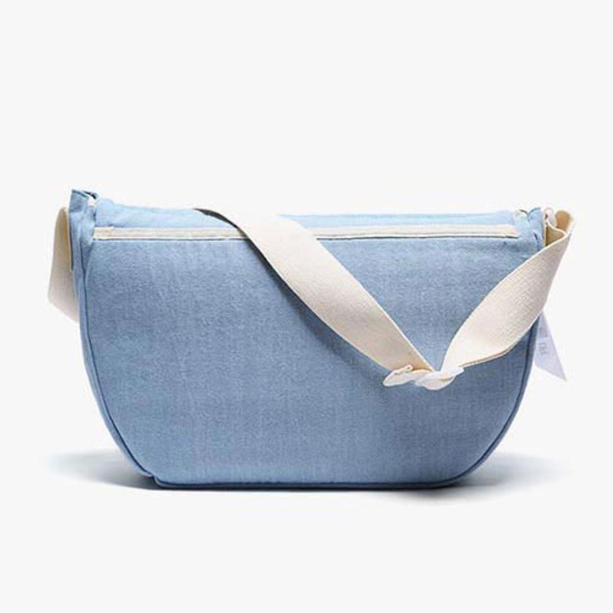 피스메이커(PIECE MAKER) ALICE CANVAS MESSENGER BAG (LIGHT BLUE)