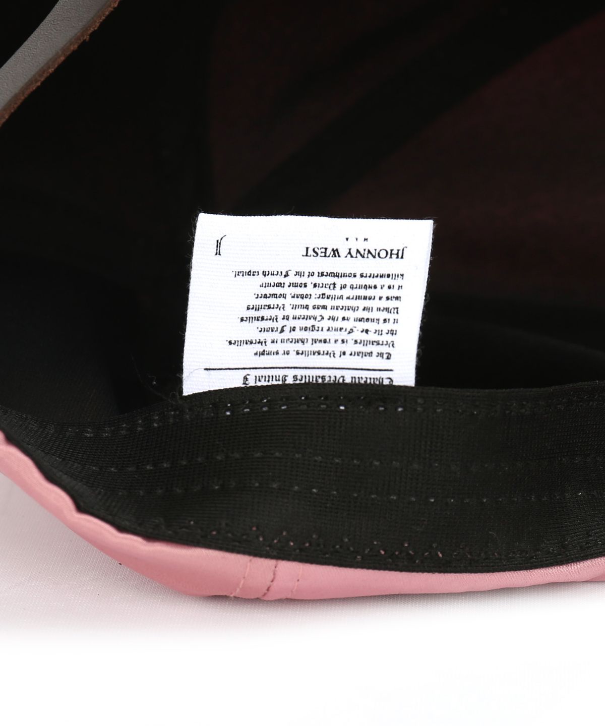 쟈니웨스트(JHONNY WEST) Incredible U.Satin Cap (Lux Pink)