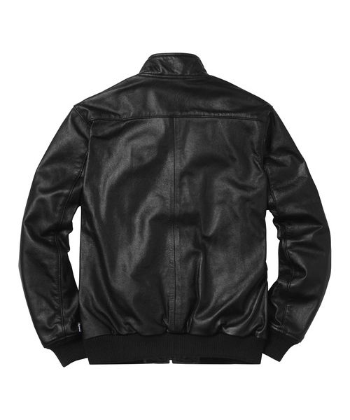 슈프림(SUPREME) SUPREME x SCHOTT LEATHER HARRINGTON JACKET