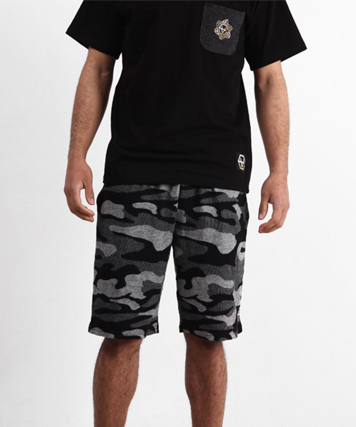 에잇볼륨(EIGHTVOLUME) EV Dark Camo Halfpants