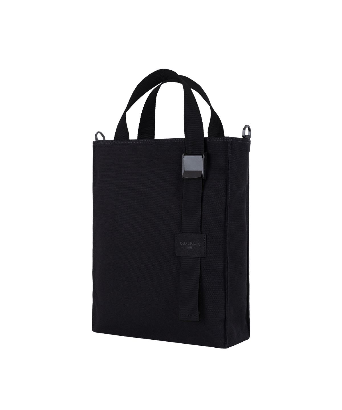 퀄팩(QUALPACK) 3WAY 캔버스백 QC3003B 블랙