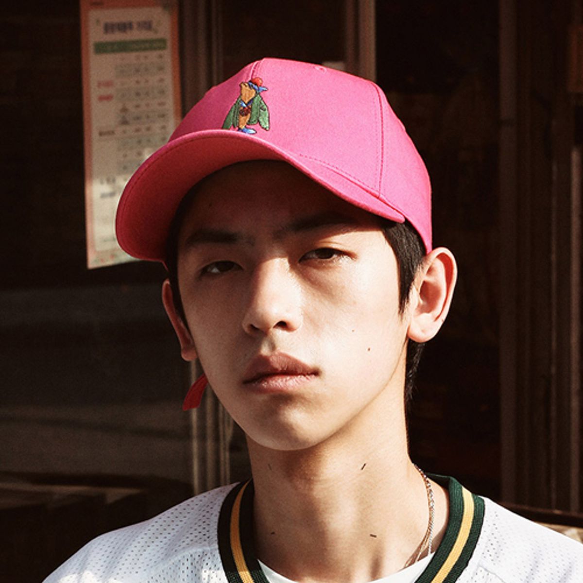 피스메이커(PIECE MAKER) CHEER DOLPHIN BALL CAP (PINK)