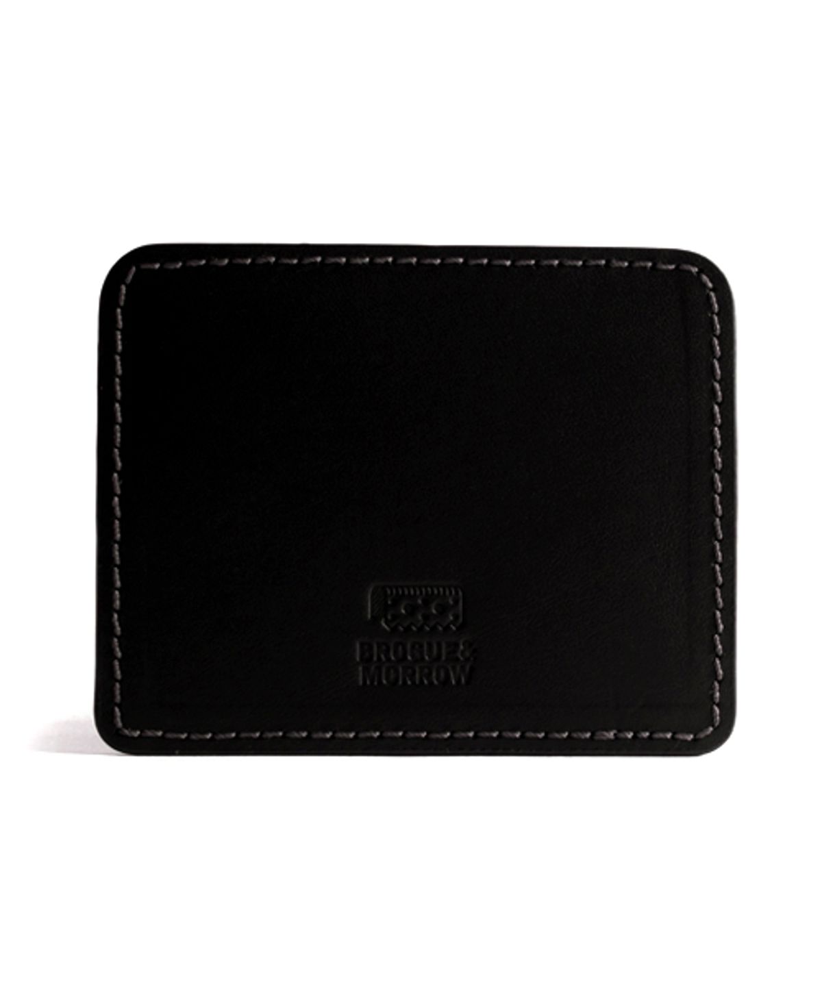 브로그앤머로우(BROGUE AND MORROW) Brogue Card Case (Black)