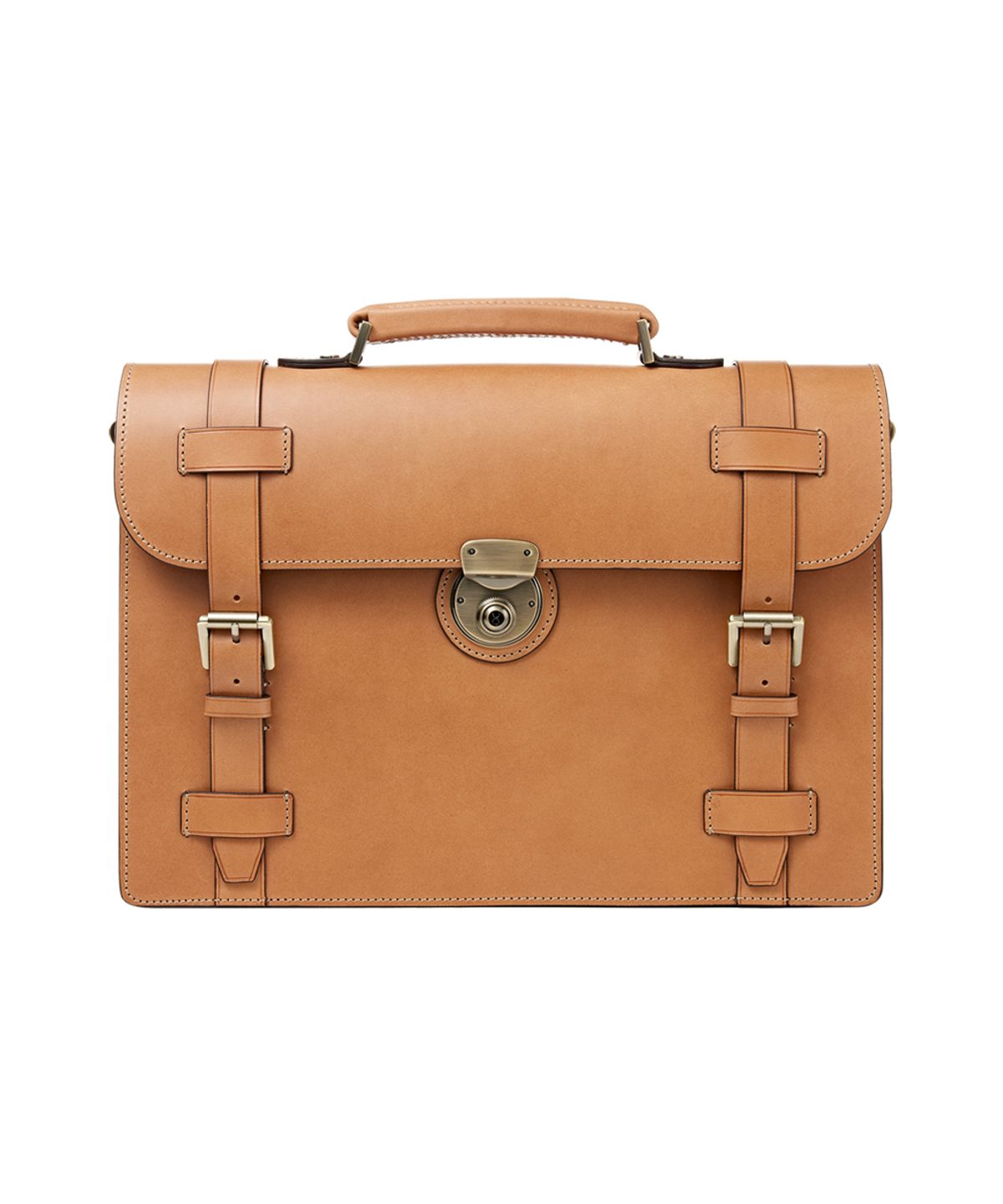 브로그앤머로우(BROGUE AND MORROW) ALX Bag (L/Caramel)