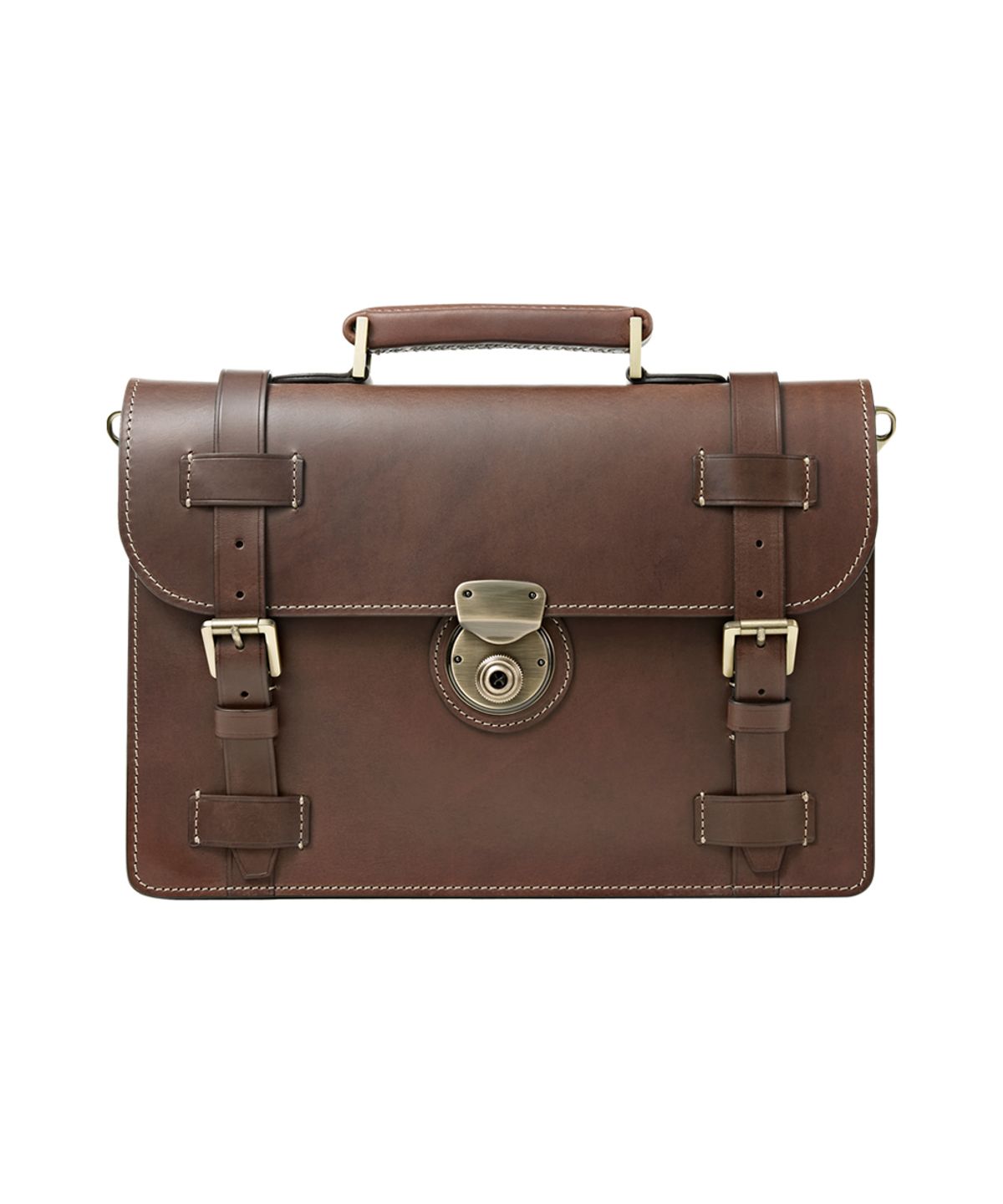 브로그앤머로우(BROGUE AND MORROW) ALX Bag (M/Chocolate)