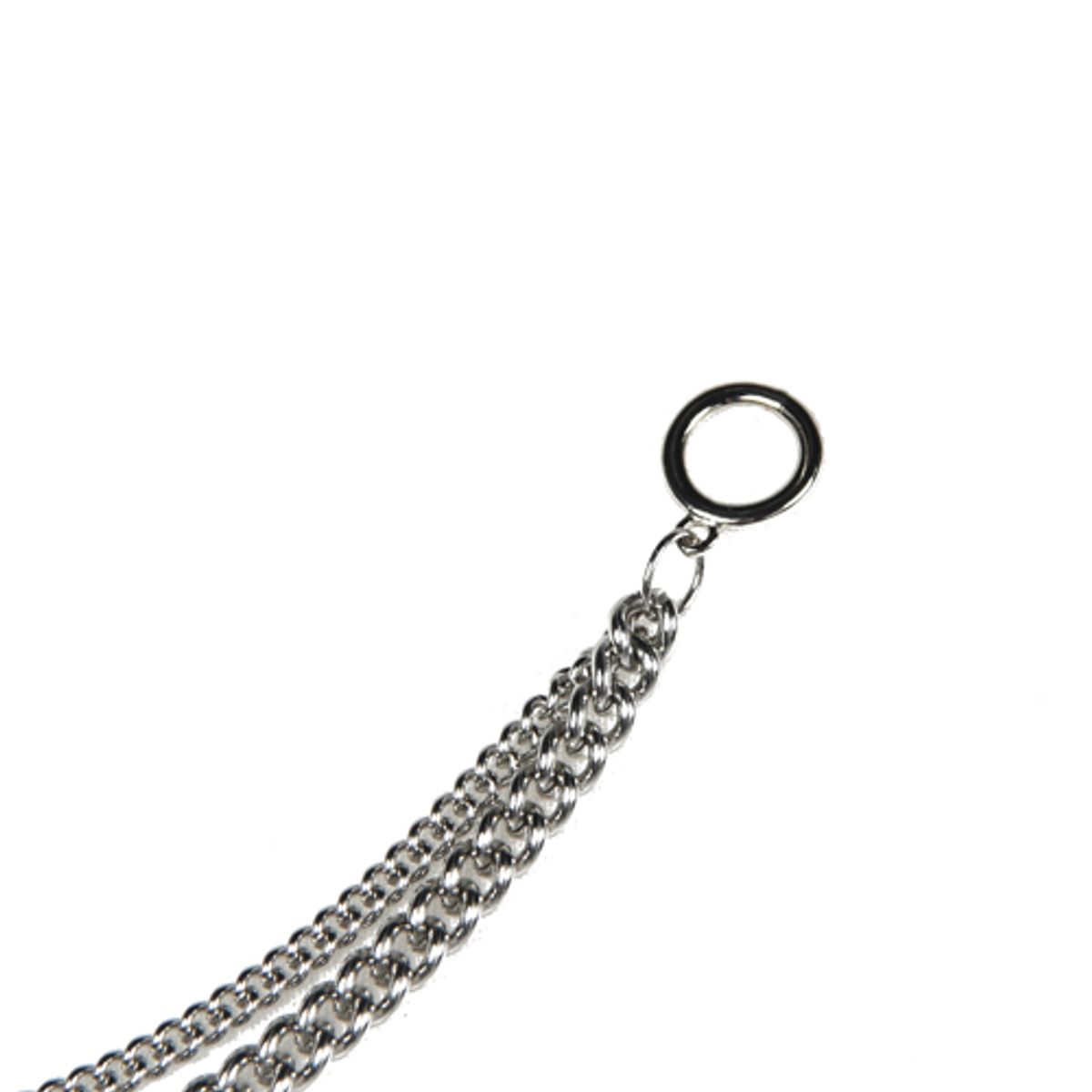 러쉬오프(RUSH OFF) [Surgical Steel] Two Silver Chainz Bracelet /써지컬스틸  이중체인팔찌