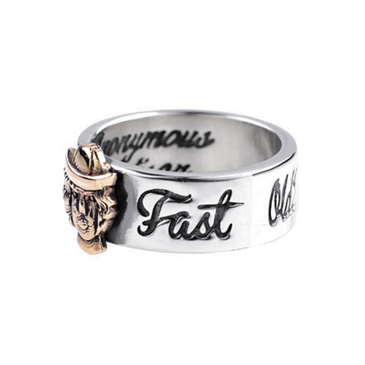 어나니머스아티즌(ANONYMOUS ARTISAN) Oldschool Never Die Ring - Lady