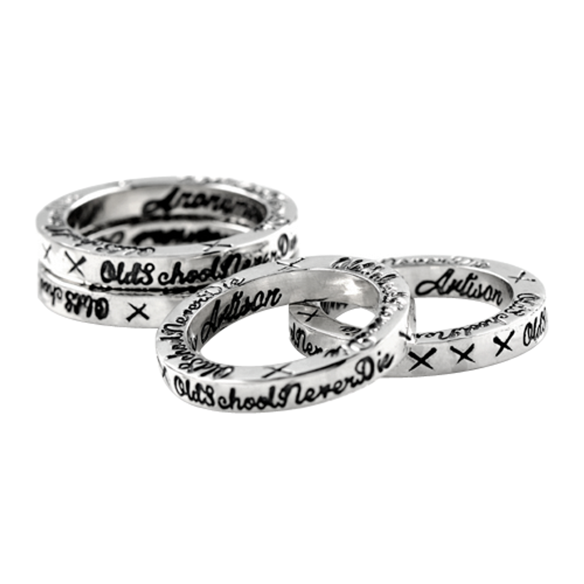 어나니머스아티즌(ANONYMOUS ARTISAN) Oldschool Never Die Sapce Ring