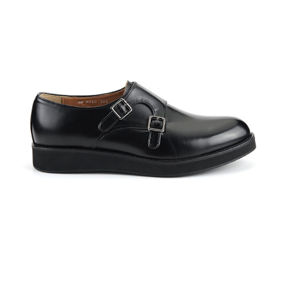 로슈맨(ROSHOEMAN) 7060 더블몽크 스트랩 흑킵