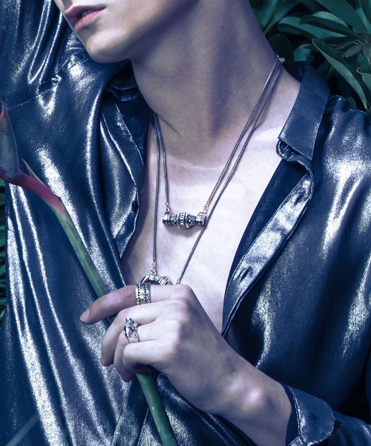 매즈믹(MEZMIC) Rolling Necklace