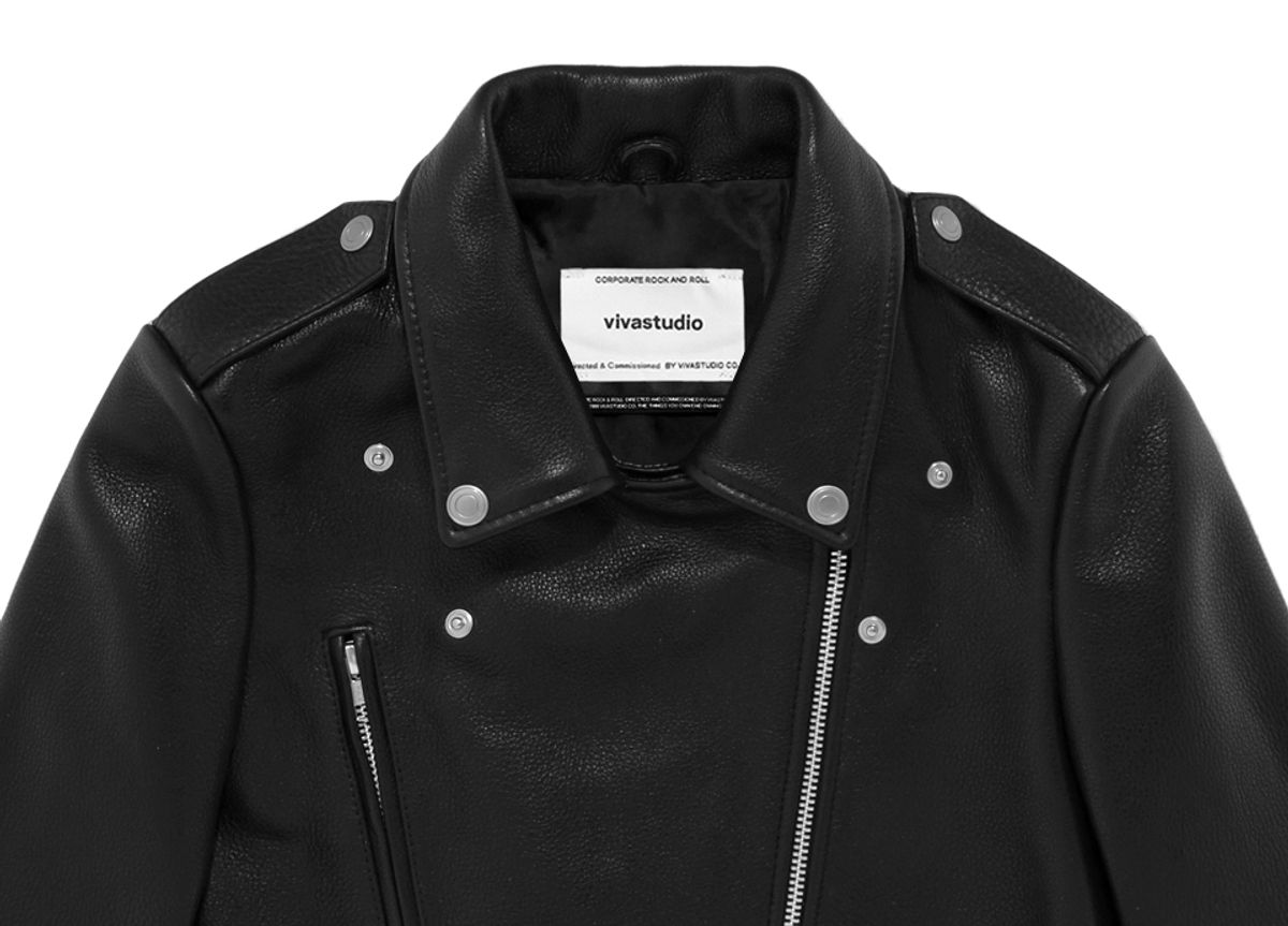 비바스튜디오(VIVASTUDIO) JANIS RIDERS JACKET JA [BLACK]