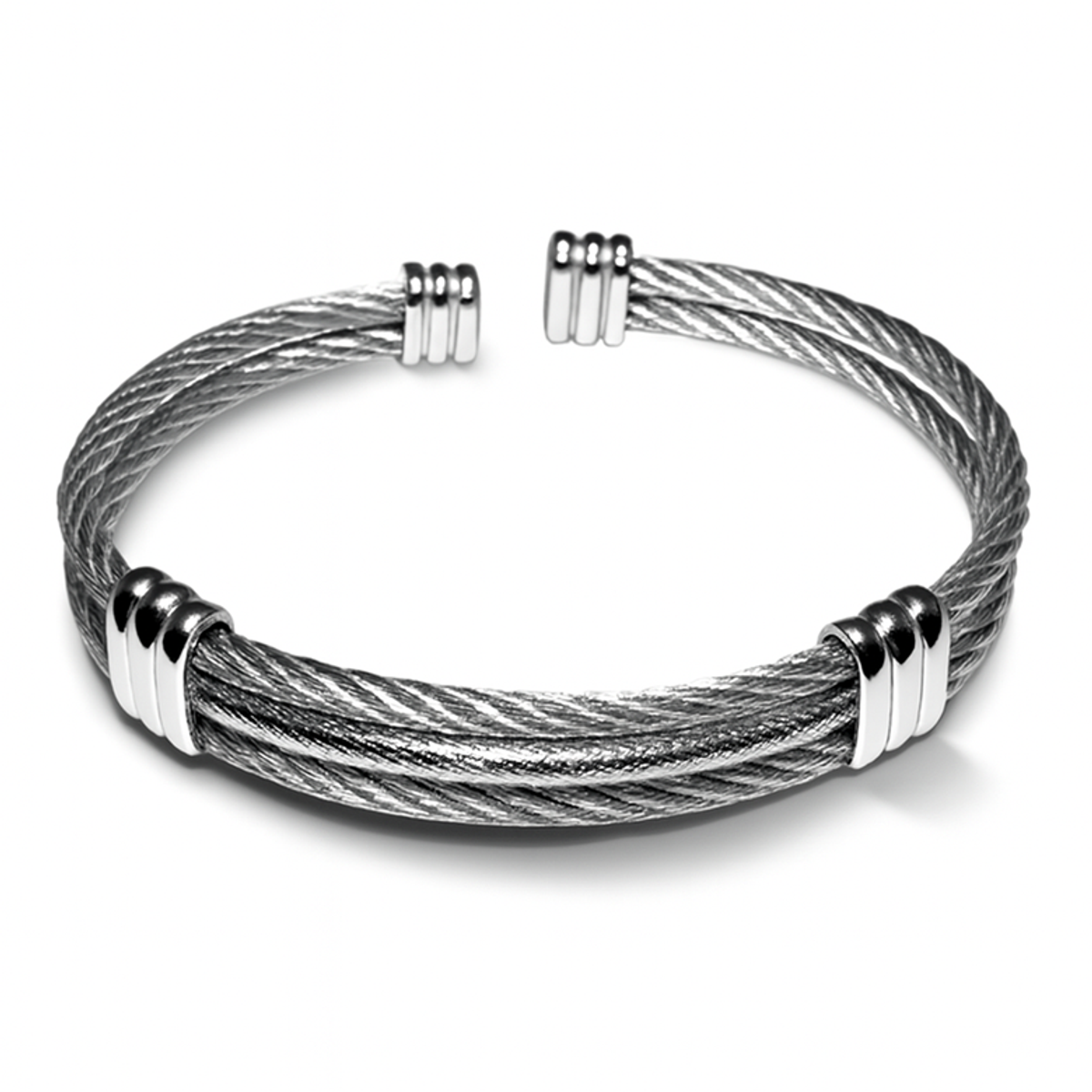 마크-4(MARK-4) ROPE BANGLE (SILVER)