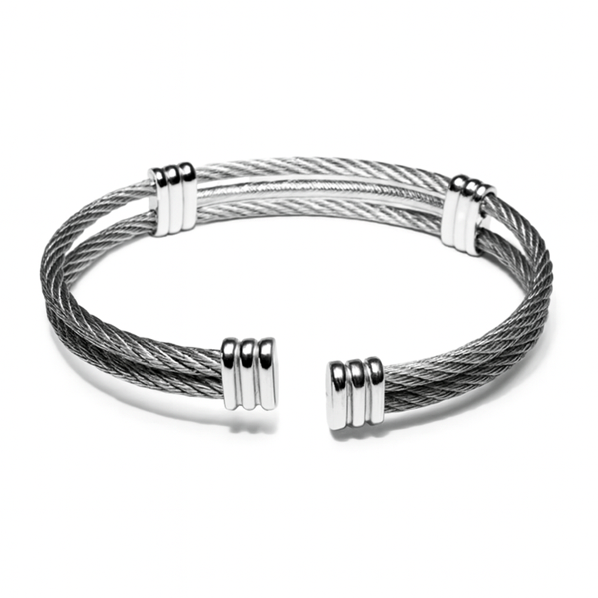 마크-4(MARK-4) ROPE BANGLE (SILVER)