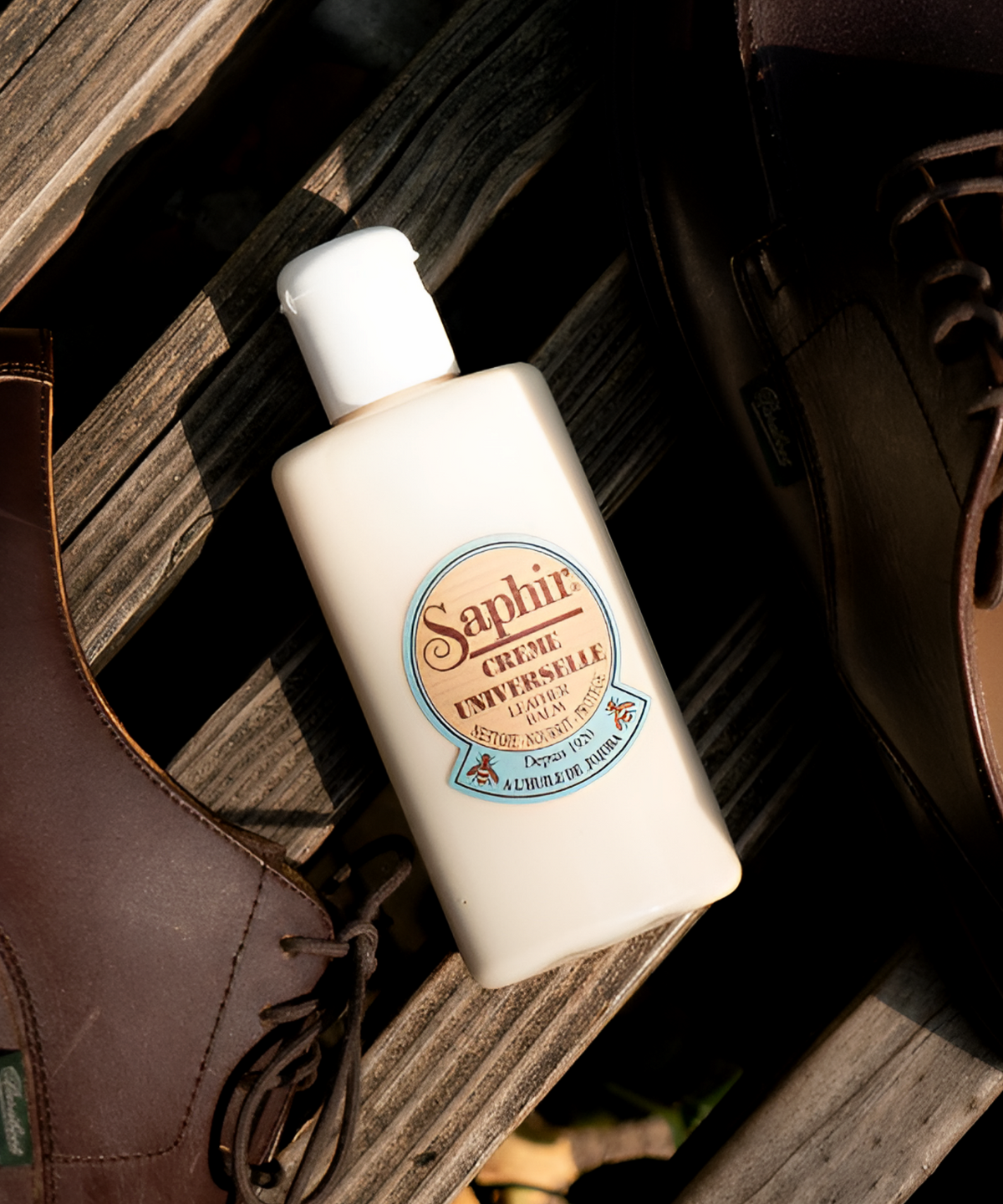 사피르(SAPHIR) 유니버셜 레더 로션 가죽 영양 크림 150ml