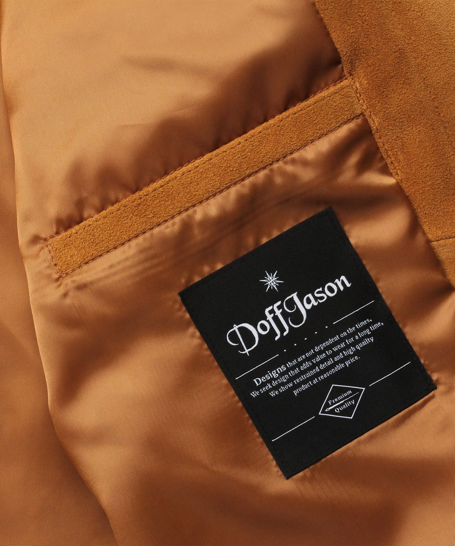 DOFFJASON ■ Regular suede trucker jacket MUSINSA | DOFFJASON Regular suede trucker jacket CAMEL