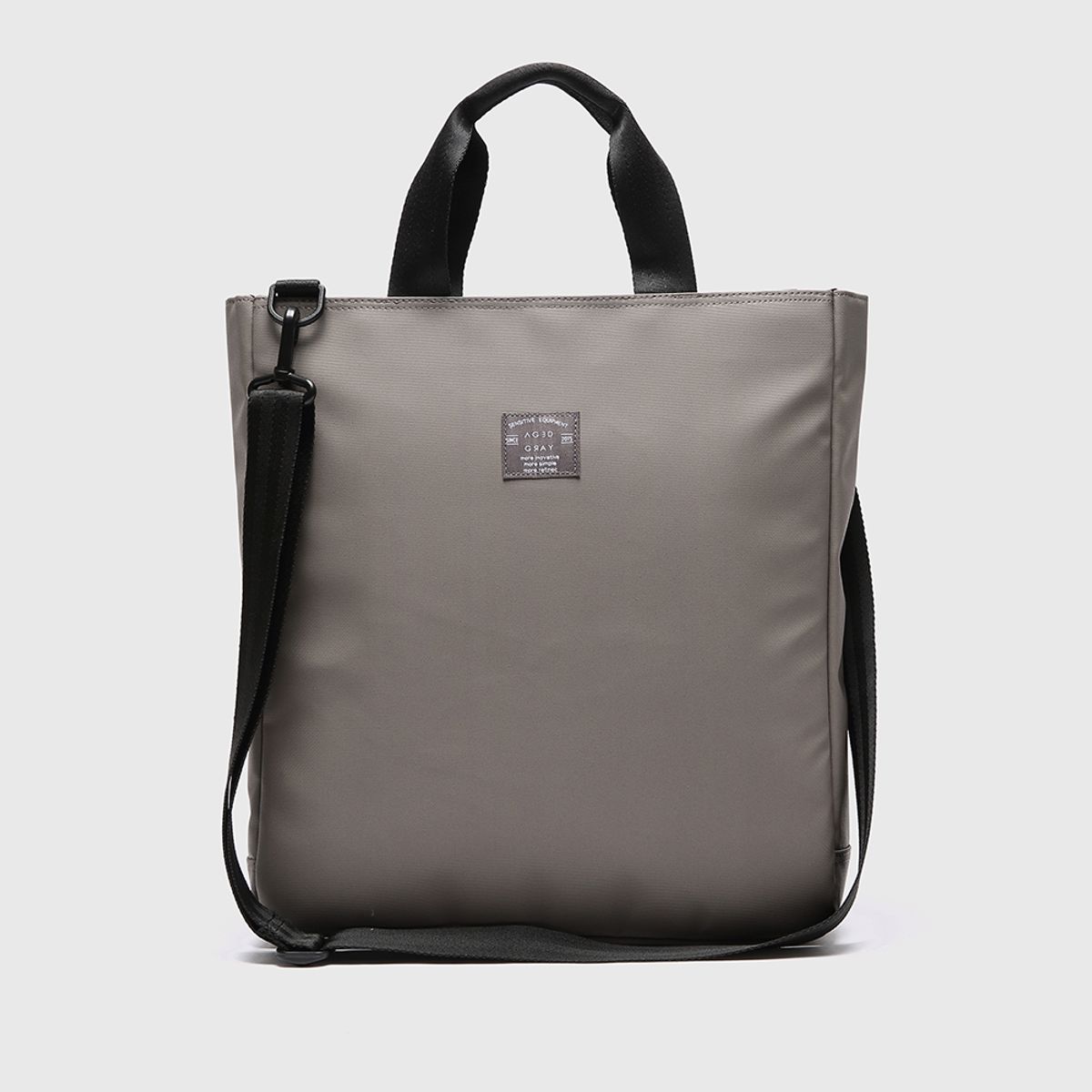 에이지 그레이(AGED GRAY) AI01FCG (Gray) Bright tote 브라이트 토트백 그레이