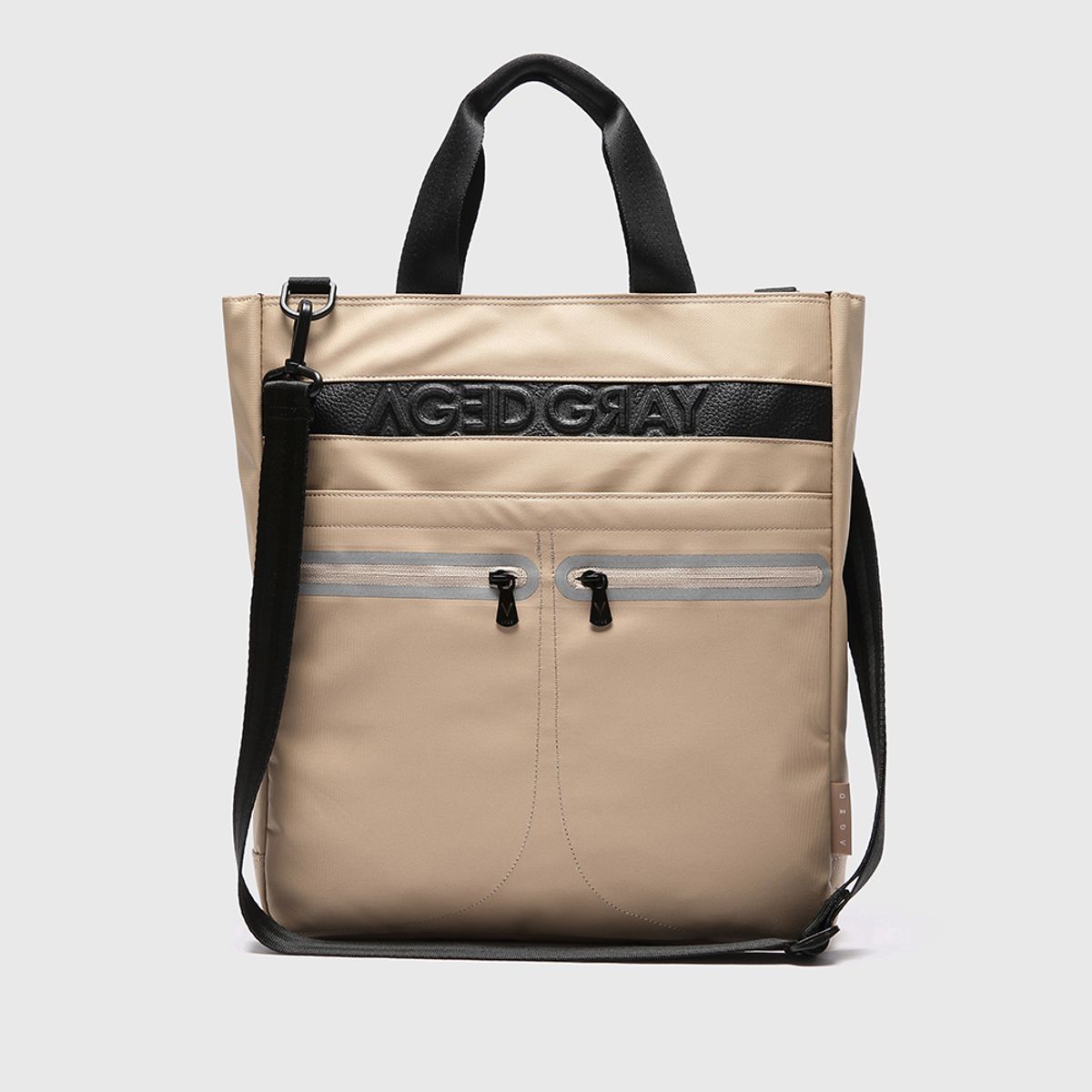 에이지 그레이(AGED GRAY) AI01FAB (Beige) Bright tote 브라이트 토트백 베이지