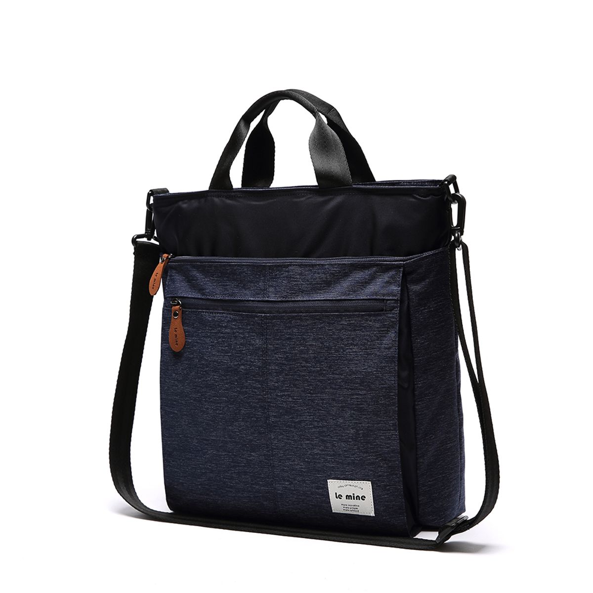 르마인(LEMINE) 르마인 tonetone cross 크로스백 (Navy)