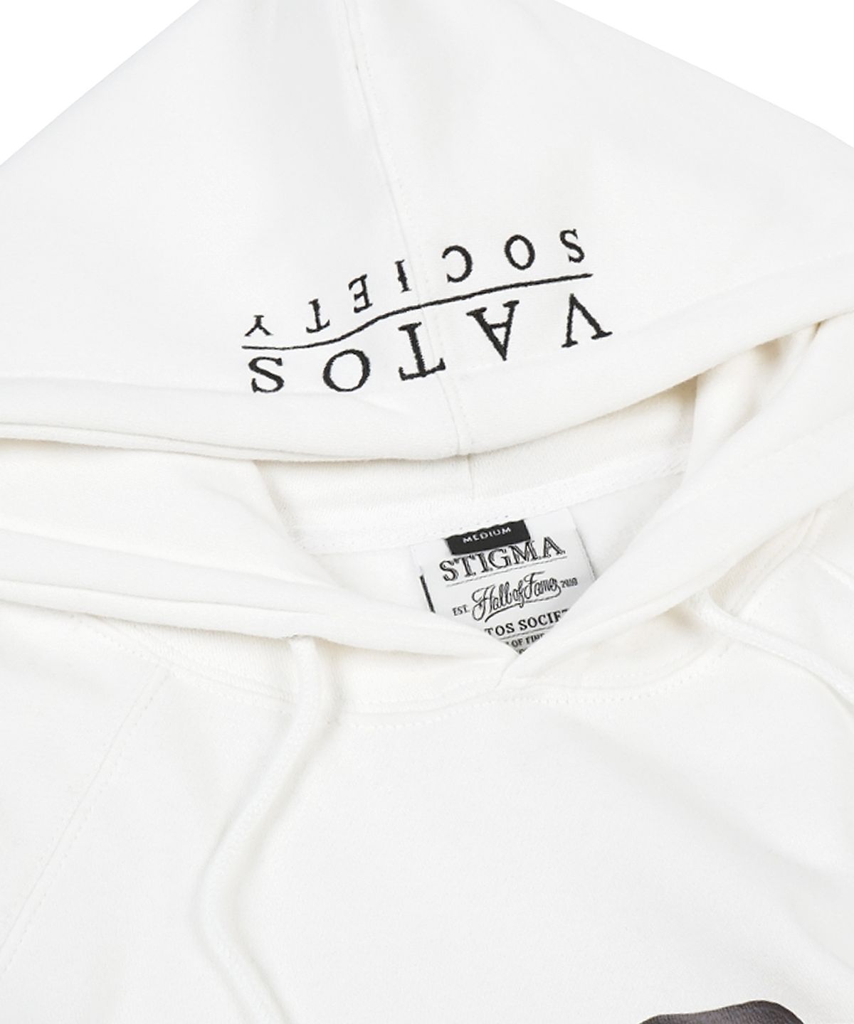 스티그마(STIGMA) COMPTON BEAR HOODIE WHITE