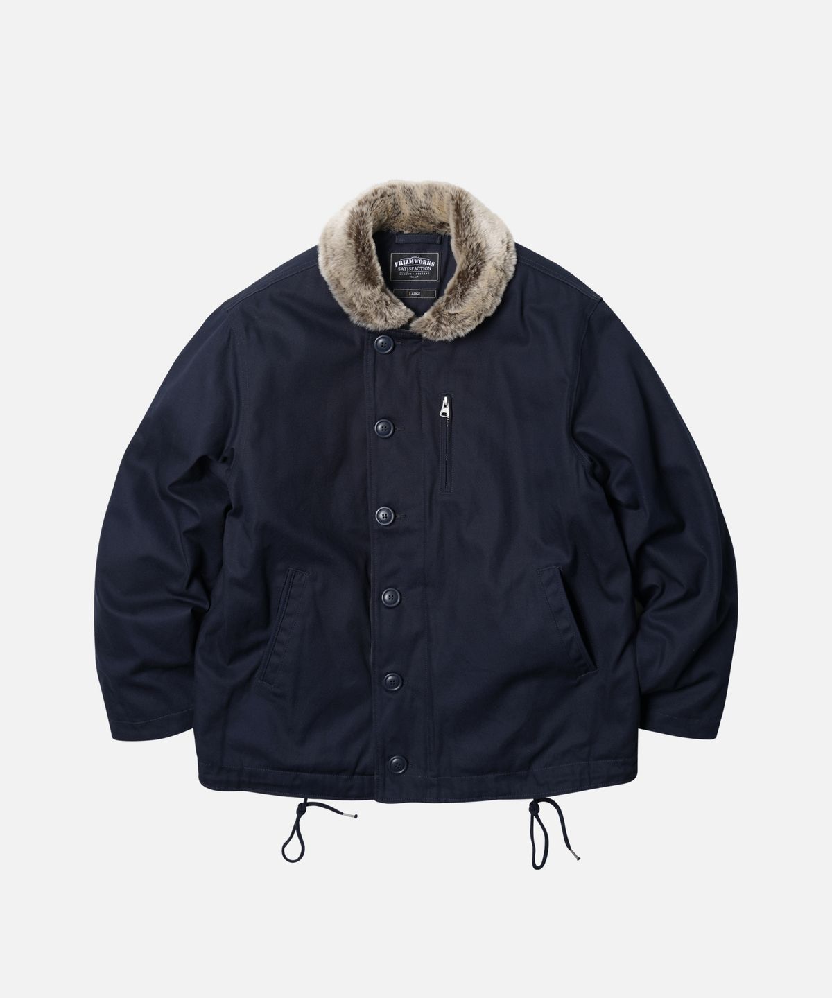 프리즘웍스(FRIZMWORKS) EDGAR N-1 DECK JACKET _ NAVY