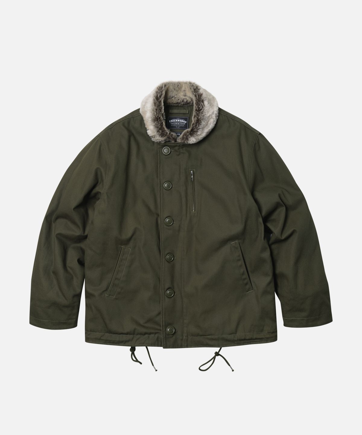 프리즘웍스(FRIZMWORKS) EDGAR N-1 DECK JACKET _ OLIVE