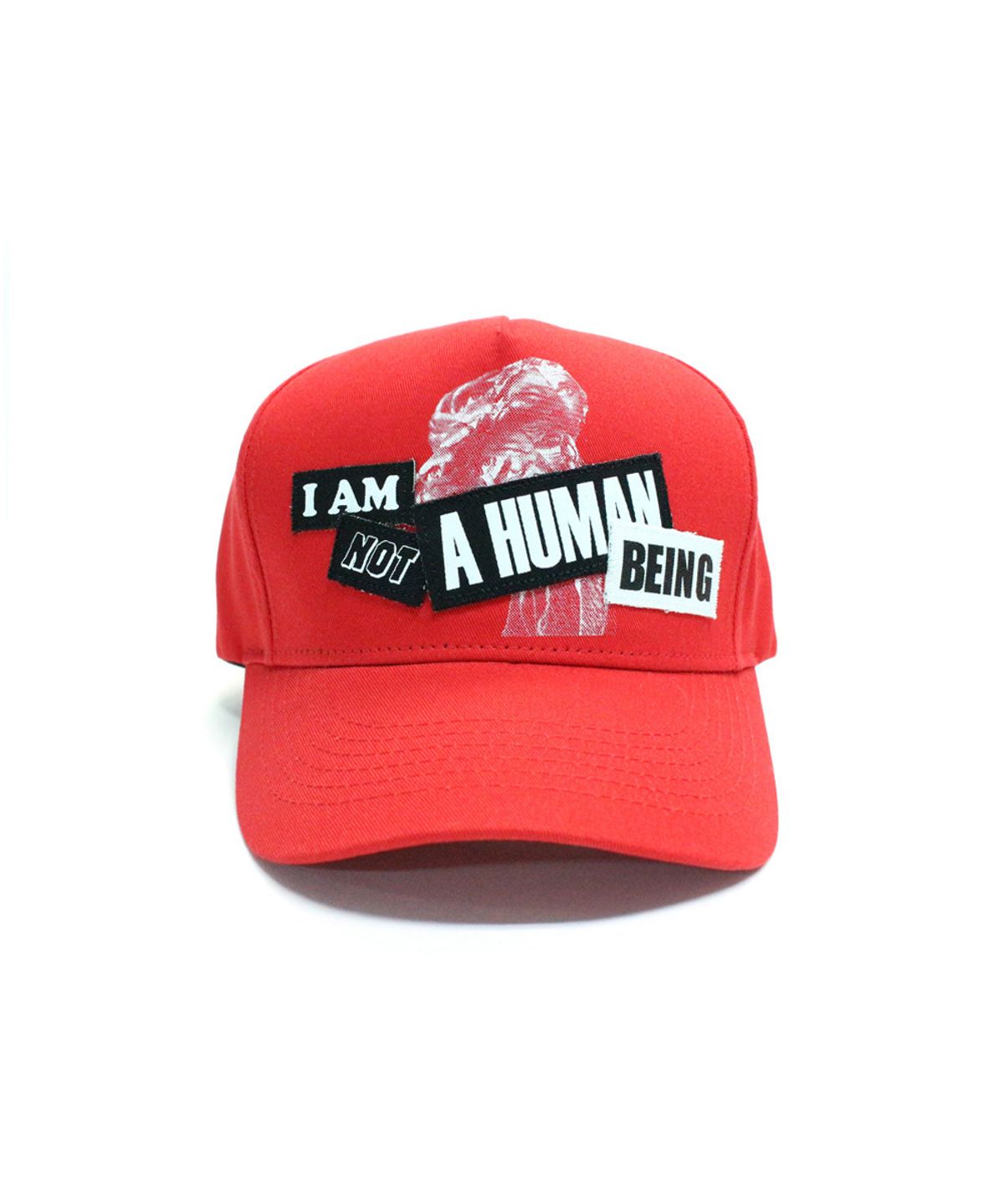 아임낫어휴먼비잉(I AM NOT A HUMAN BEING) The Legendary Out Patched 2 Cap - Red