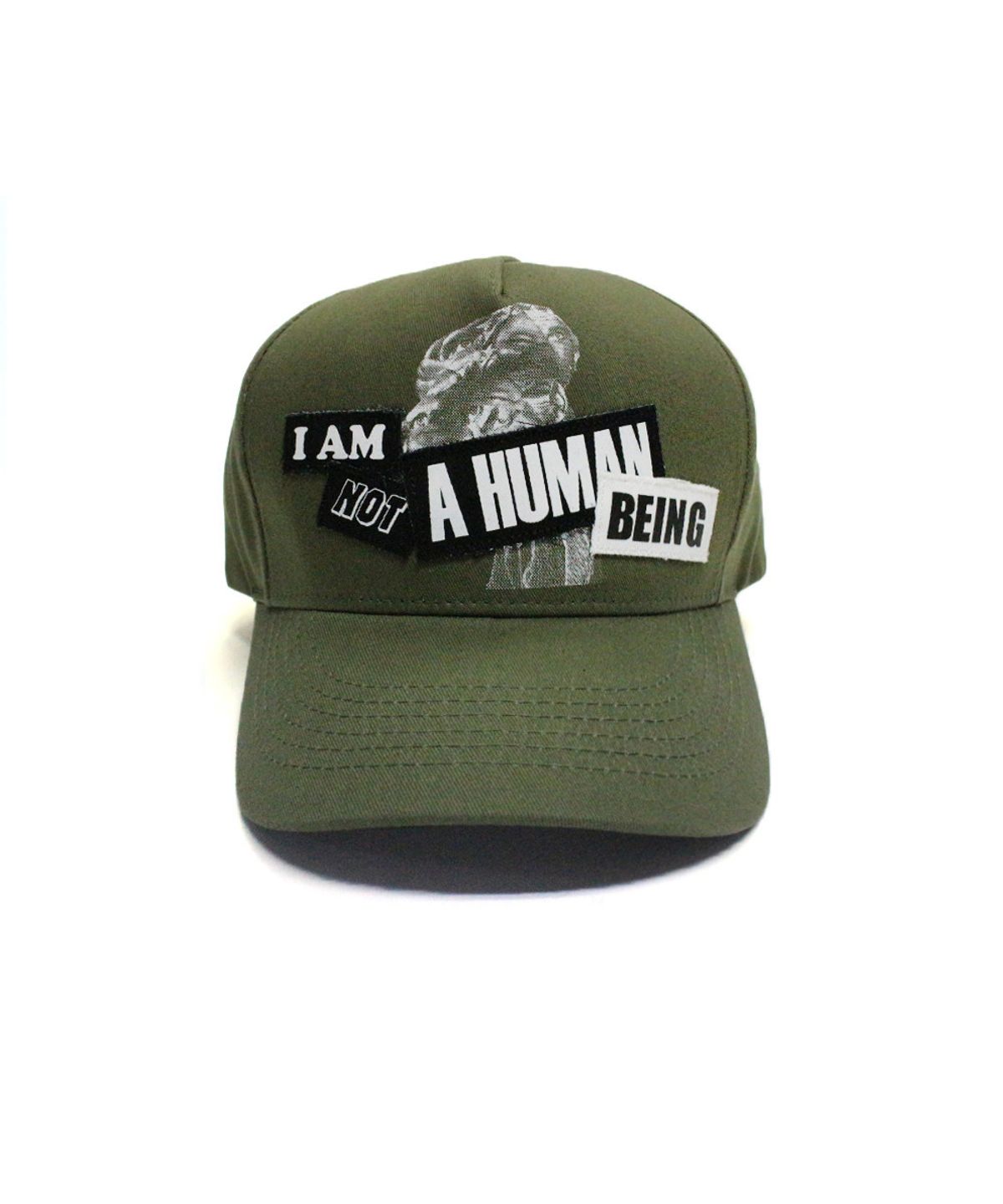 아임낫어휴먼비잉(I AM NOT A HUMAN BEING) The Legendary Out Patched 2 Cap - Khaki