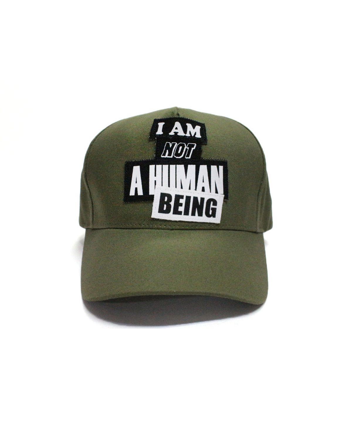 아임낫어휴먼비잉(I AM NOT A HUMAN BEING) The Legendary Out Patched Cap - Khaki