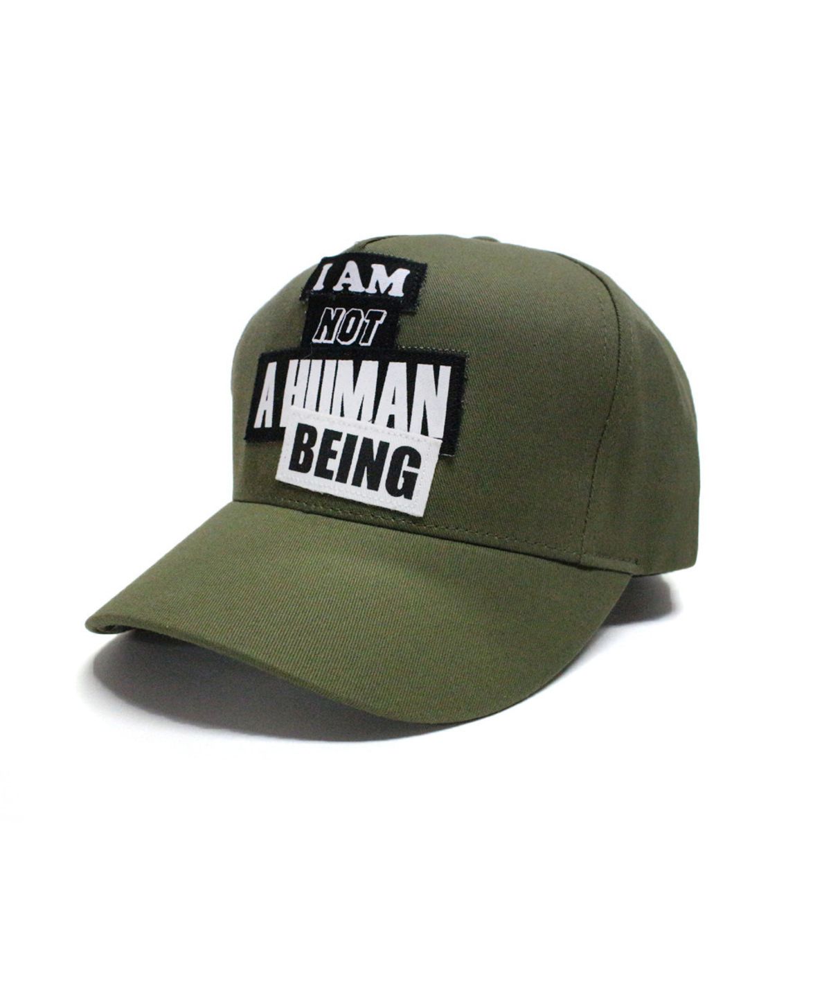 아임낫어휴먼비잉(I AM NOT A HUMAN BEING) The Legendary Out Patched Cap - Khaki