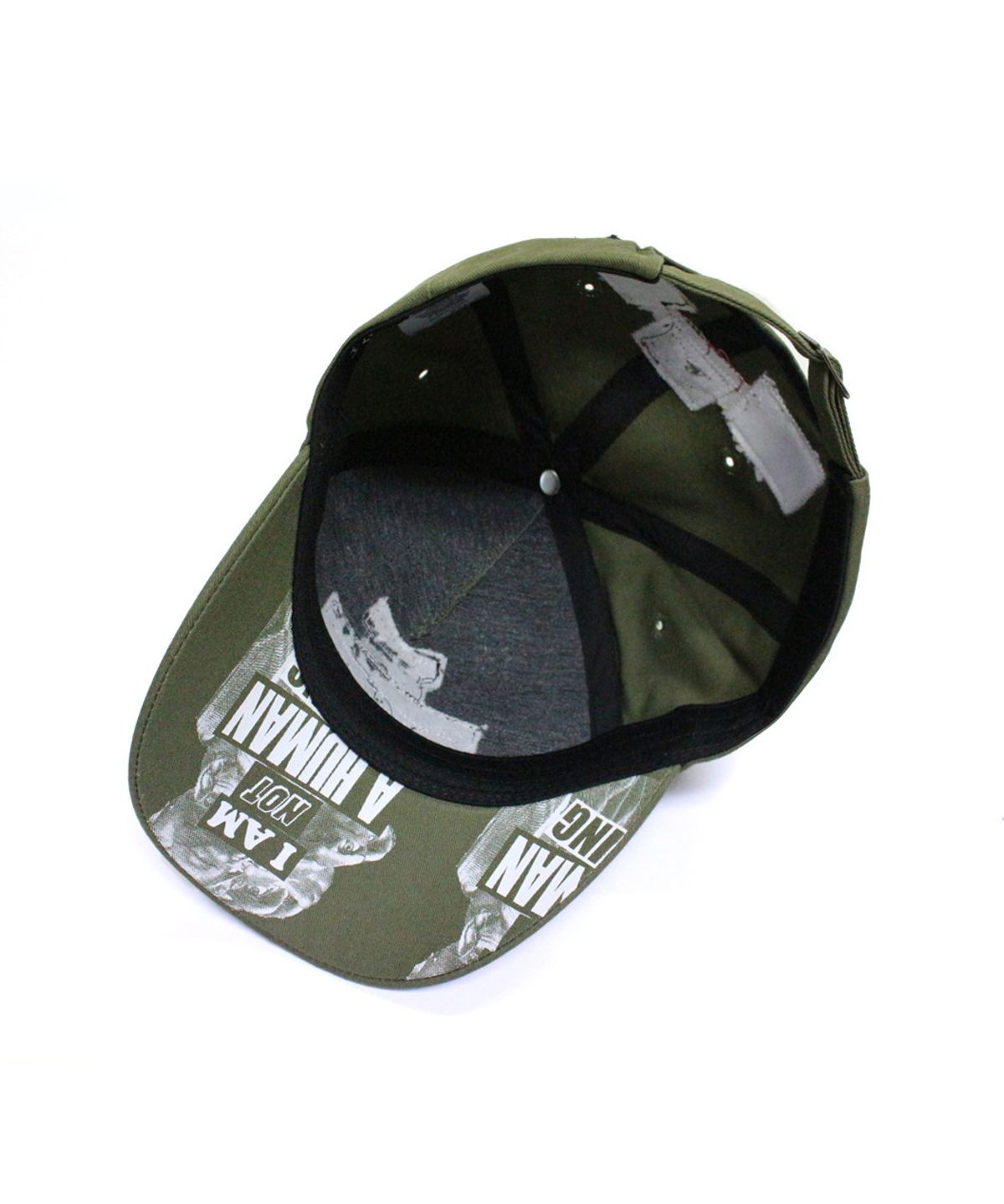 아임낫어휴먼비잉(I AM NOT A HUMAN BEING) The Legendary Out Patched Cap - Khaki