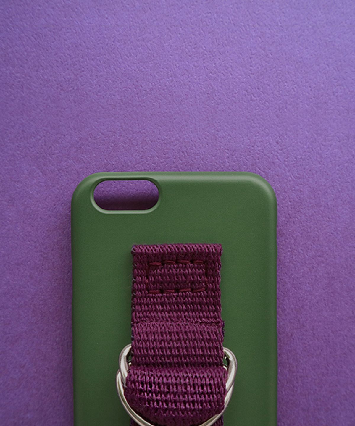 세컨드유니크네임(SECOND UNIQUE NAME) SUN CASE DEEP GREEN PURPLE (NONE)