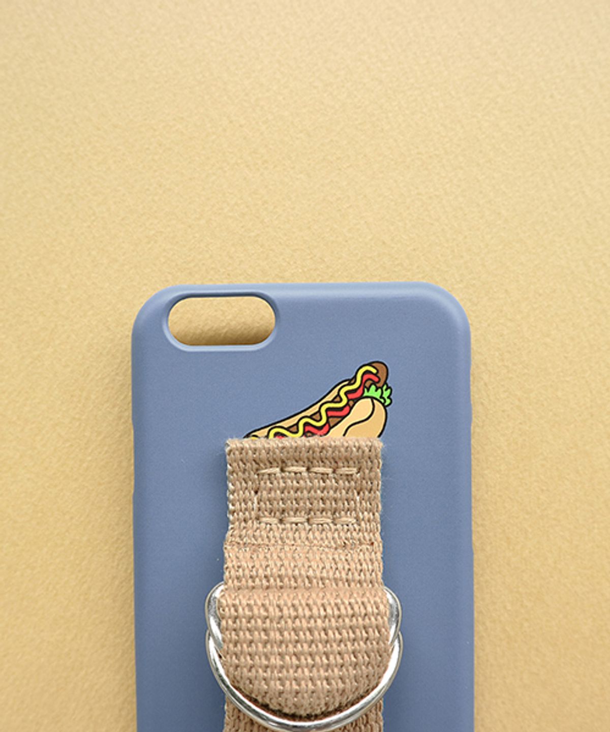 세컨드유니크네임(SECOND UNIQUE NAME) SUN CASE RIVER BLUE BEIGE (ILLUST)