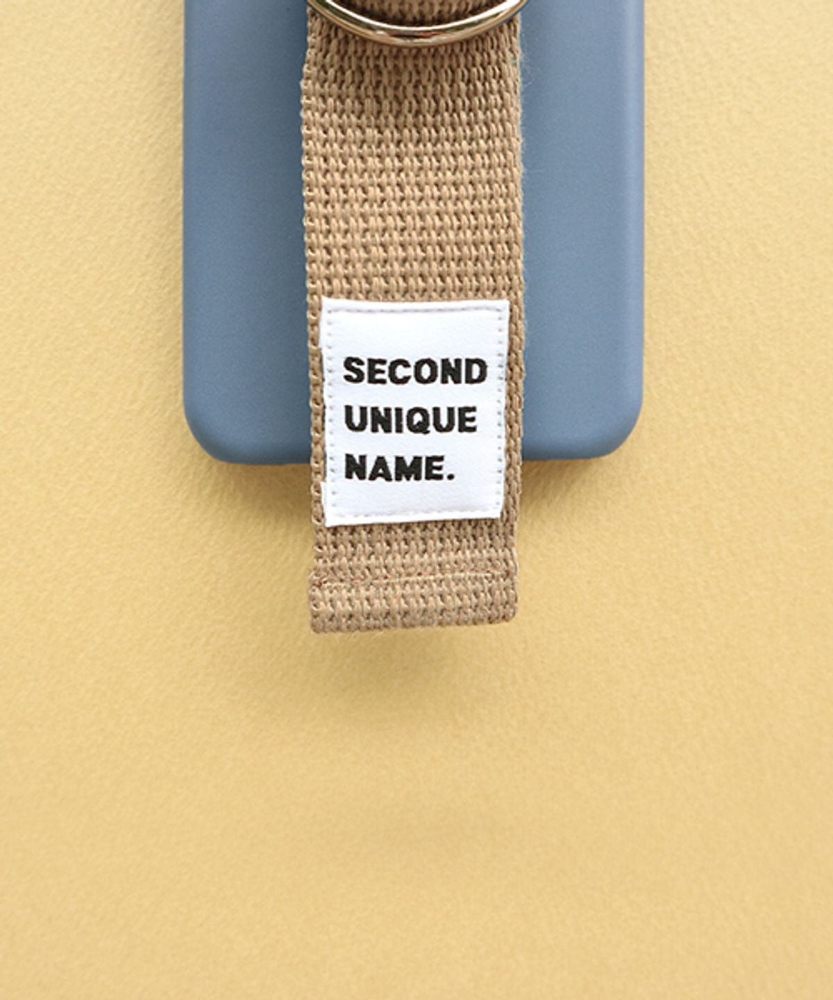 세컨드유니크네임(SECOND UNIQUE NAME) SUN CASE RIVER BLUE BEIGE (ILLUST)