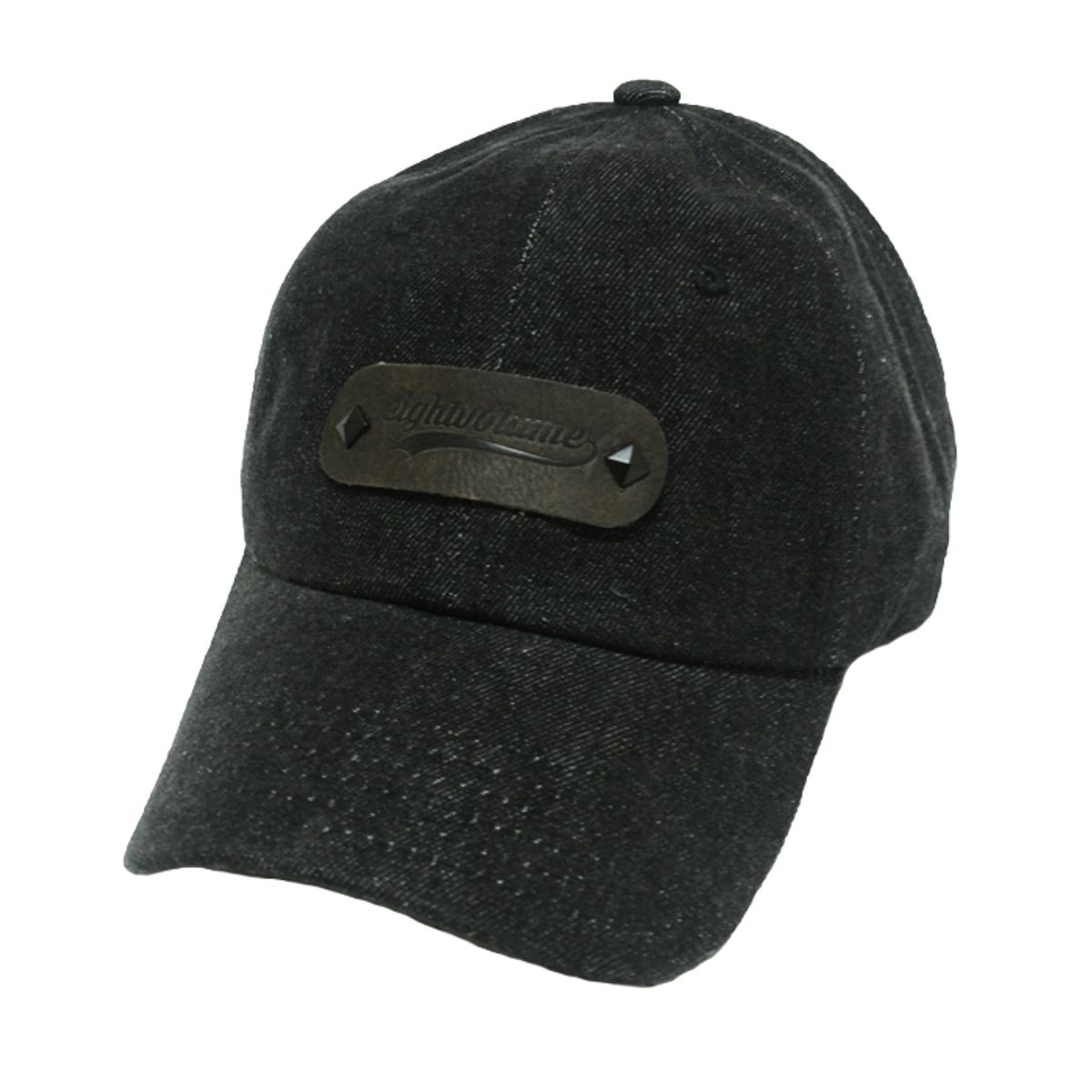 에잇볼륨(EIGHTVOLUME) EV Leather Jean Cap (Black)
