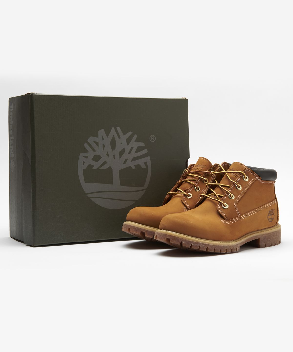 팀버랜드(TIMBERLAND) [ICON] (남성) 프리미엄 워터프루프 추카 부츠 - 위트 누벅 / 23061-231