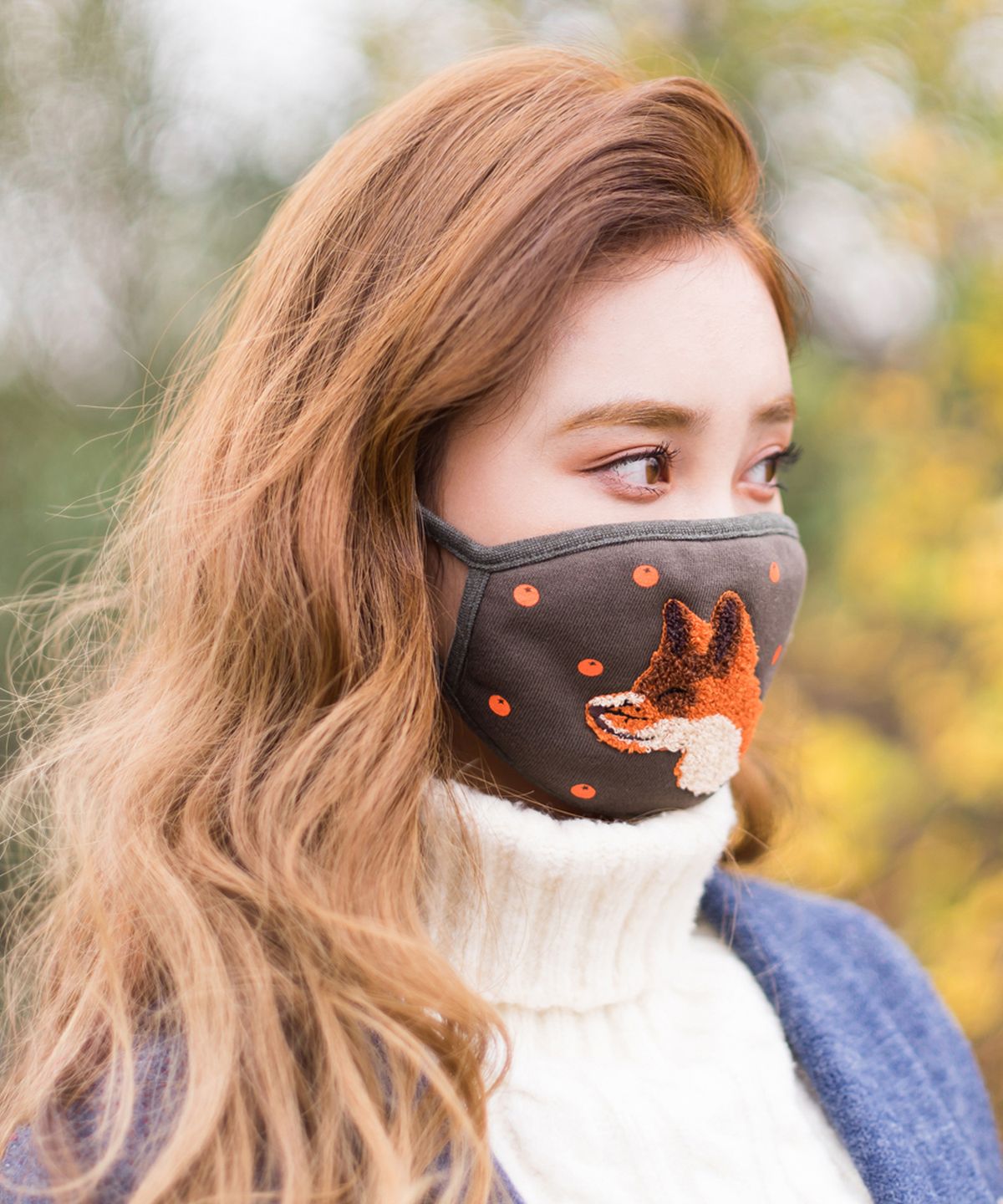노르딕아일랜드(NORDICISLAND) 플러피마스크 여우
