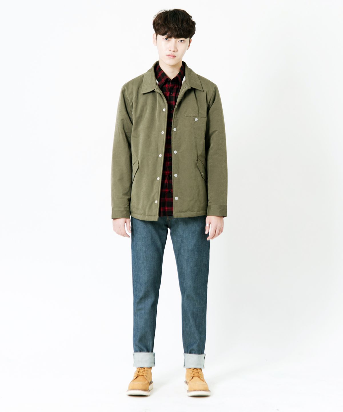 언터치드(UNTOUCHED) AMC OCEAN BLUE SELVEDGE RED TAP