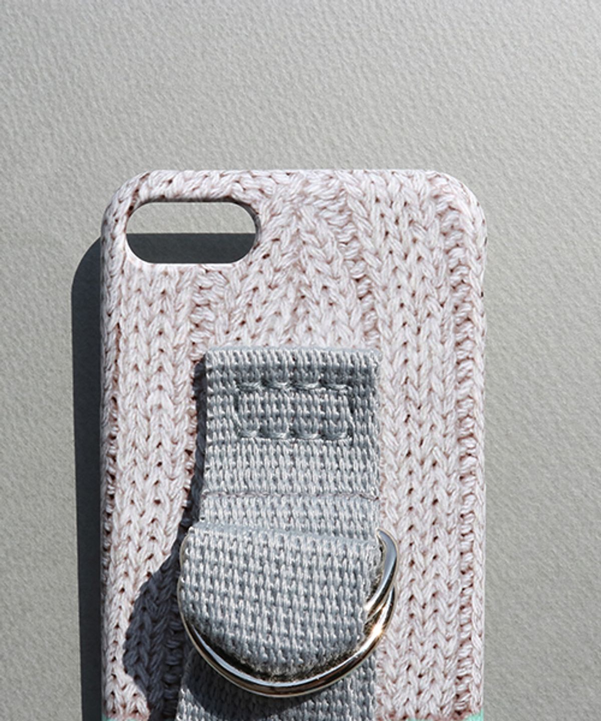 세컨드유니크네임(SECOND UNIQUE NAME) SUN CASE SWEATER GREY MINT