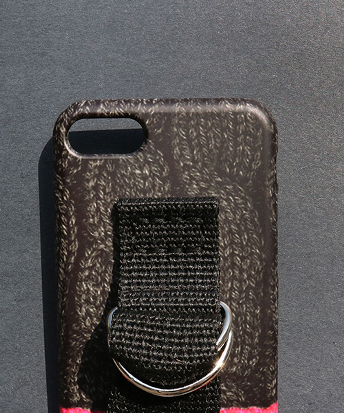 세컨드유니크네임(SECOND UNIQUE NAME) SUN CASE SWEATER BLACK PINK