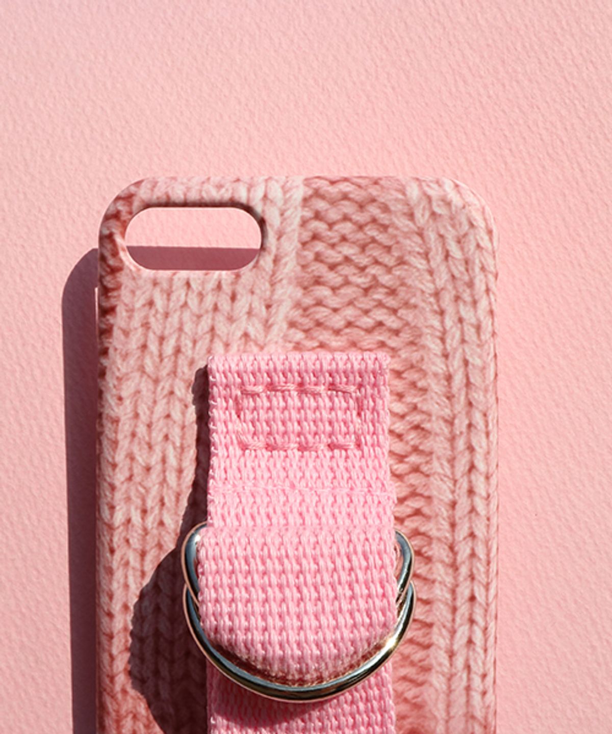 세컨드유니크네임(SECOND UNIQUE NAME) SUN CASE SWEATER LIGHT PINK LIGHT BLUE