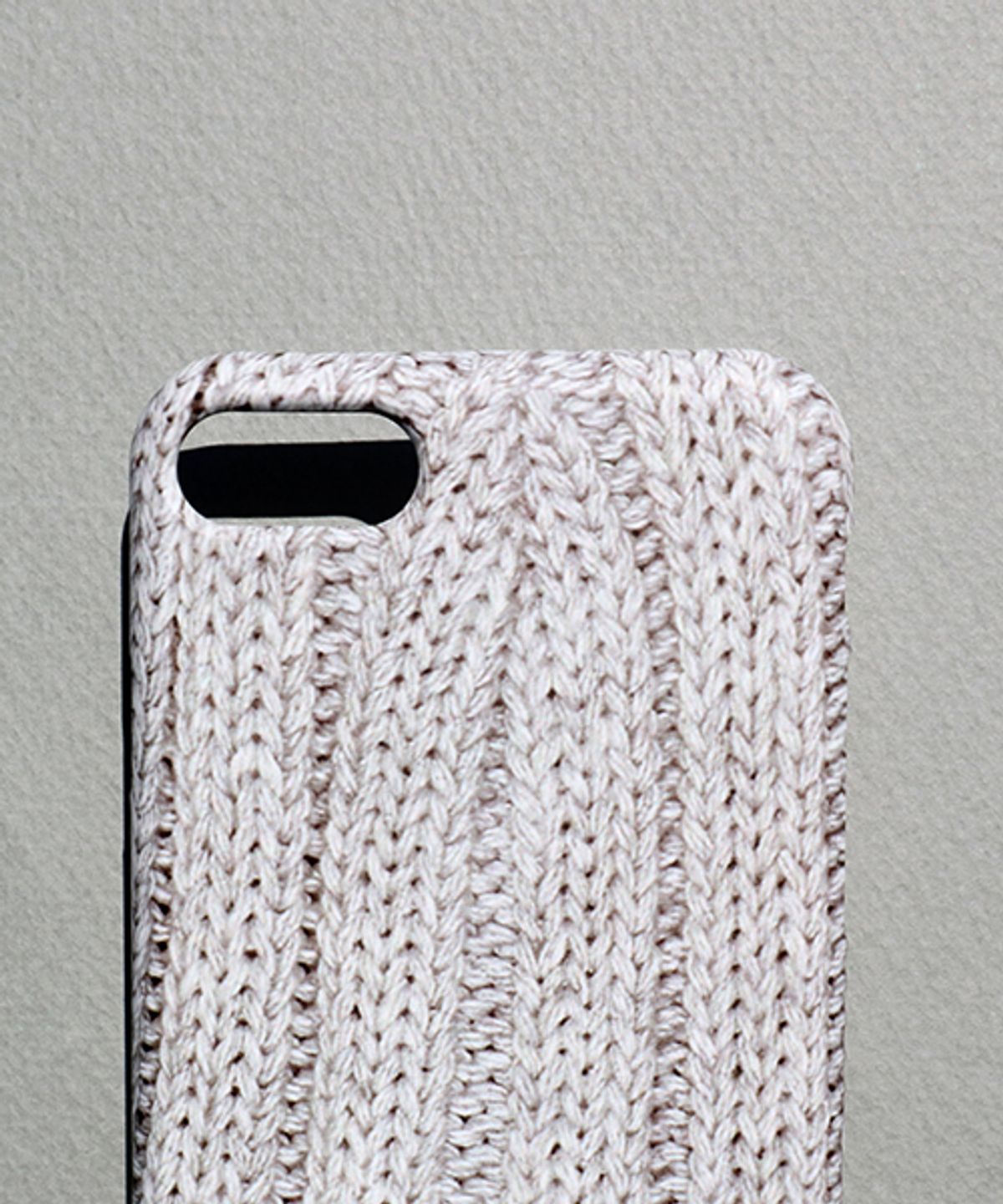 세컨드유니크네임(SECOND UNIQUE NAME) SUN CASE FINGER SWEATER GREY MINT