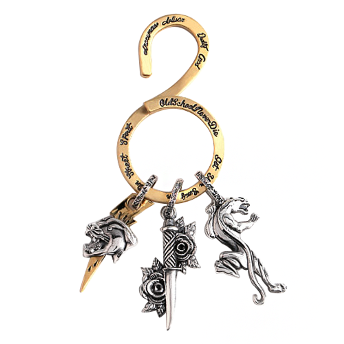 어나니머스아티즌(ANONYMOUS ARTISAN) Rose & Knife Pendant