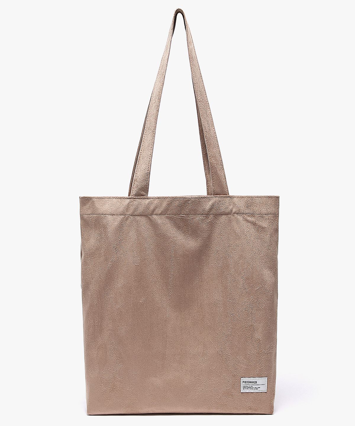피스메이커(PIECE MAKER) SUEDE ECO BAG (BEIGE)