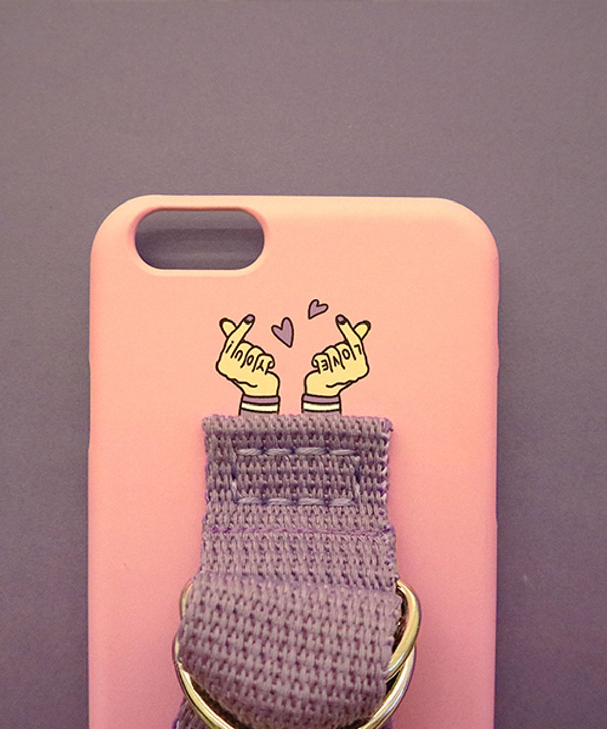 세컨드유니크네임(SECOND UNIQUE NAME) SUN CASE LOVE EDITION LIGHT PINK LIGHT PUPPLE (ILLUST)