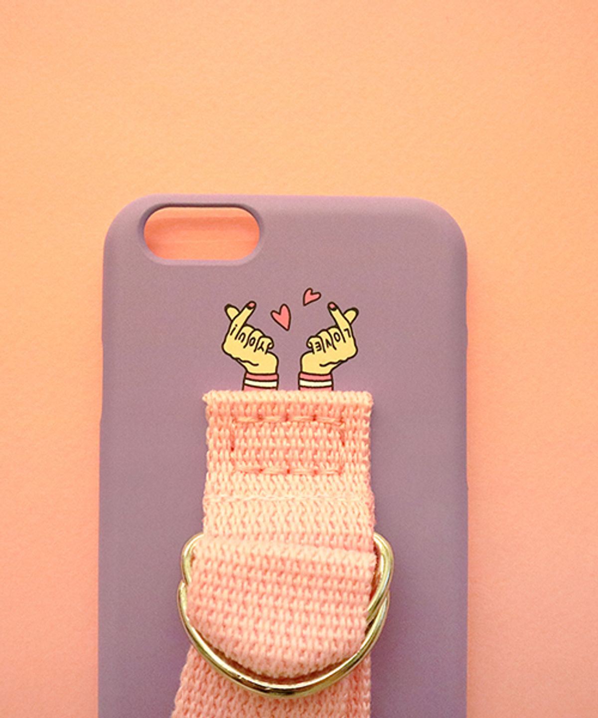세컨드유니크네임(SECOND UNIQUE NAME) SUN CASE LOVE EDITION LIGHT PUPPLE LIGHT PINK (ILLUST)