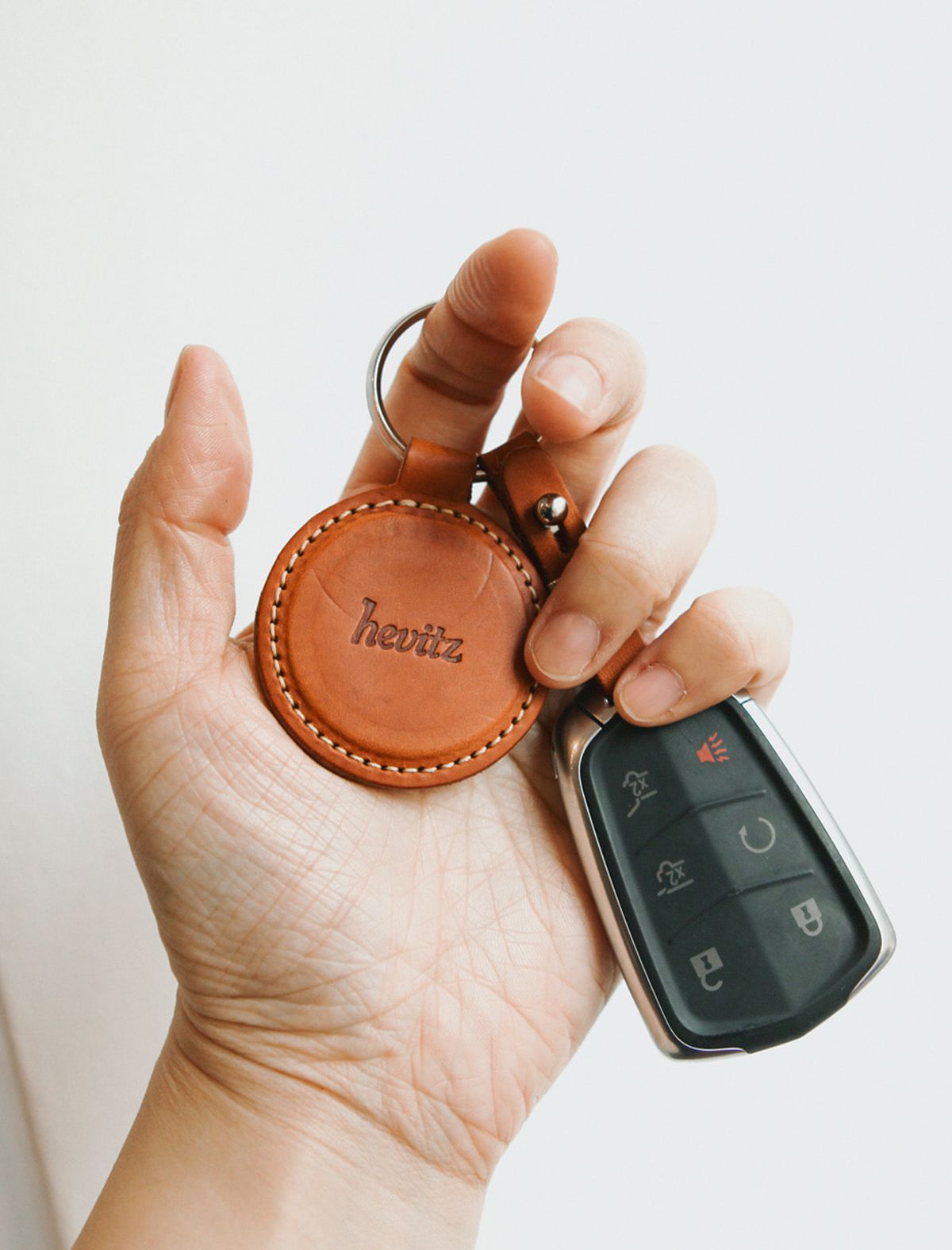 헤비츠(HEVITZ) 3846 레더 마그넷 키링