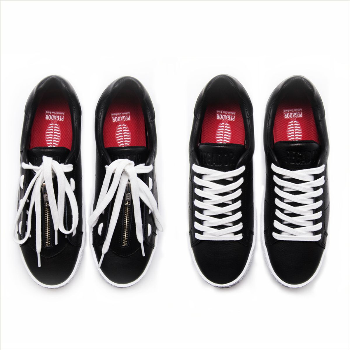 페가도르(PEGADOR) BRUNO BLK/WHT