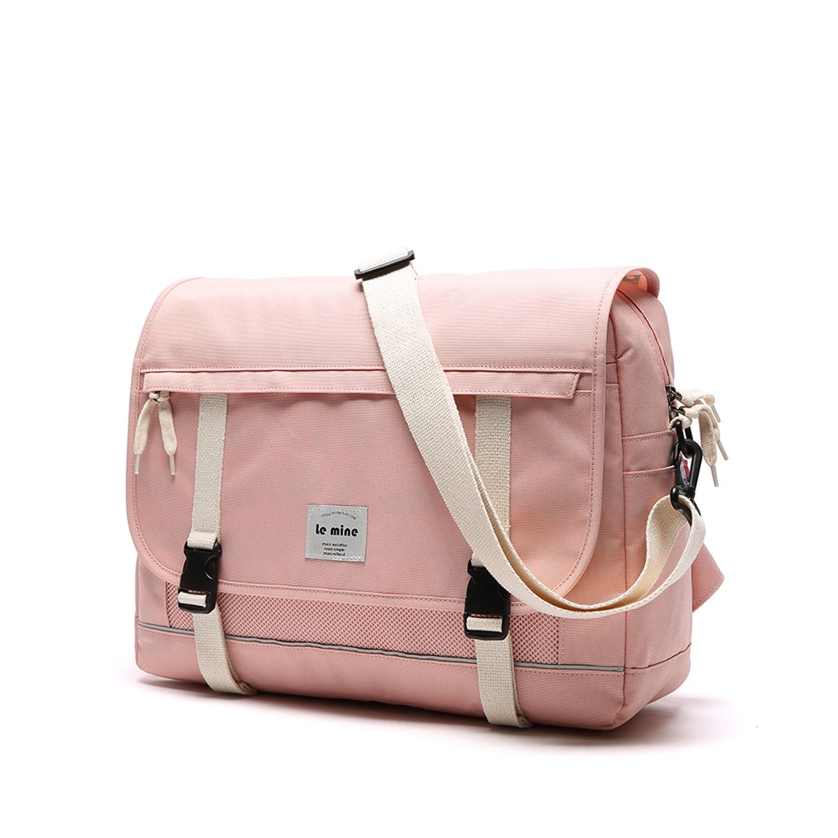 르마인(LEMINE) LE09FPK (Pink) MAIL 메신져백 핑크